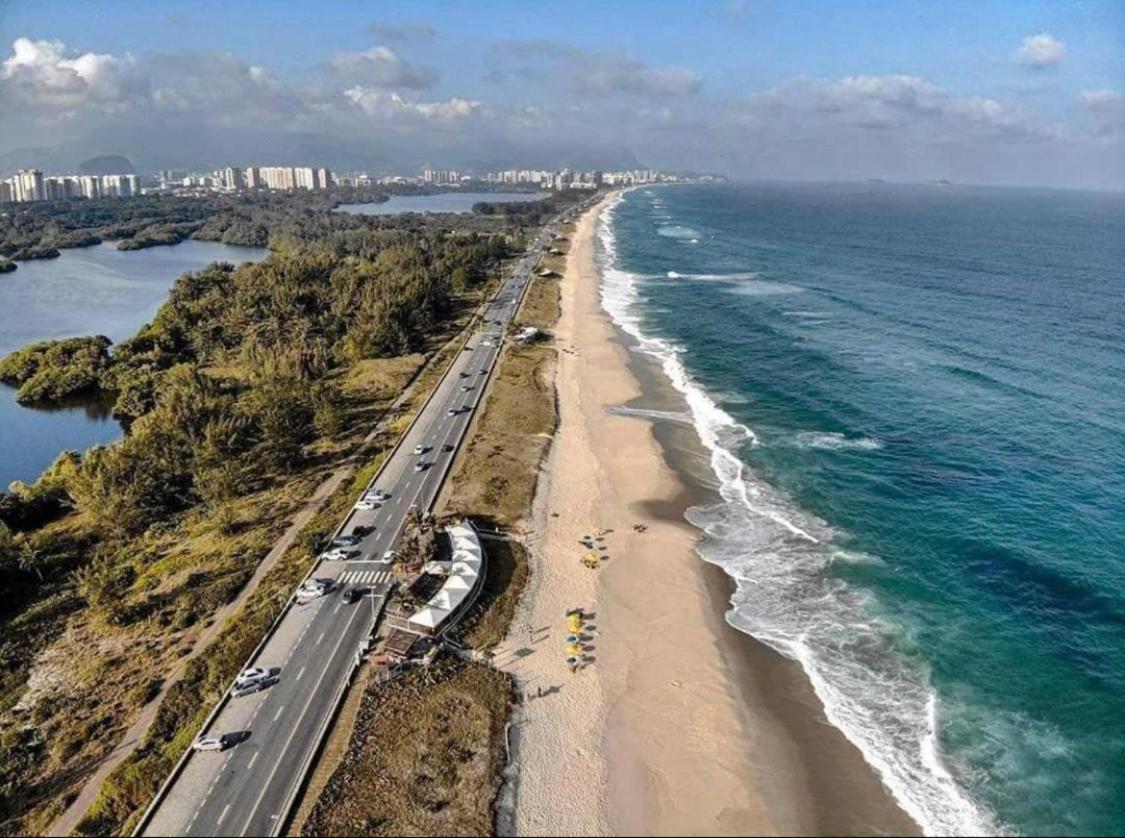 Apto De Frente Para A Praia Com Vista Pra Lagoa ريو دي جانيرو المظهر الخارجي الصورة